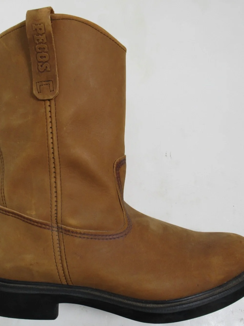 Red Wing Men's Supersole 11-Inch Soft Toe Pull-On Boot 1105 Light Brown 12 USA